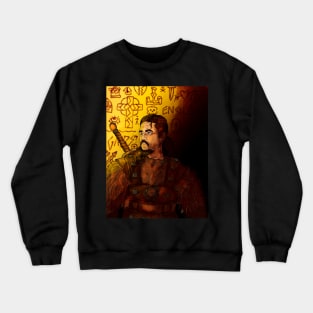 the heather warrior. last chance for the kingdom of england. Crewneck Sweatshirt